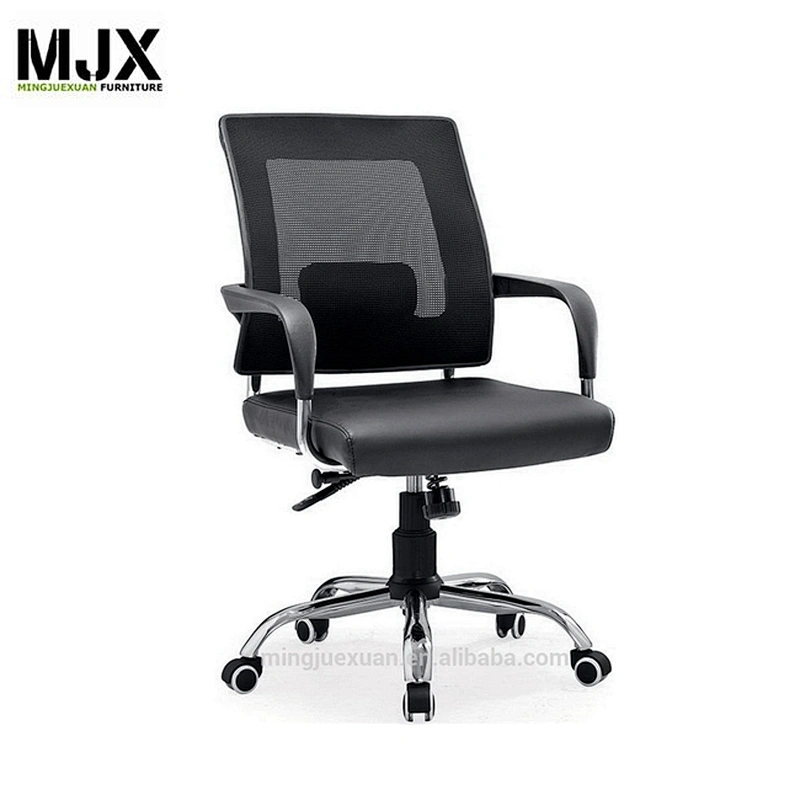 Elegant good sell computer chair midium back office chair with upholstery