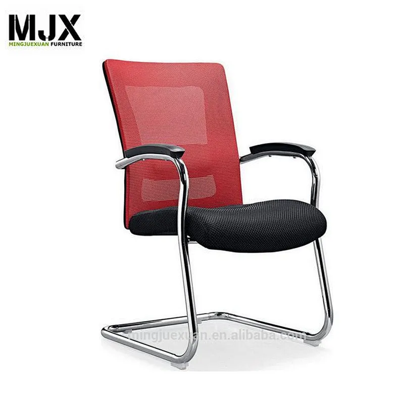 Executive furniture red mesh mid back executive office chair