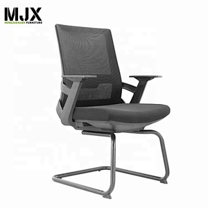 Simple design reasonable price economic mid back visitor chair