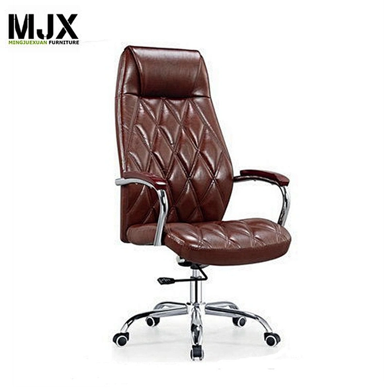 convenience  office chair classic style  luxury office furniture chair with Oak wood armpad