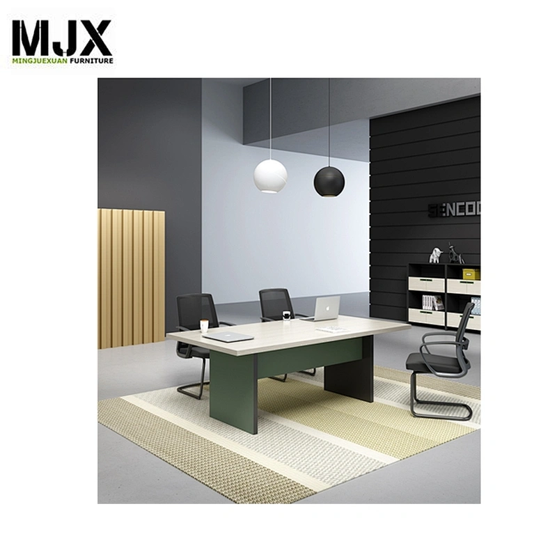 Simple design wood furniture meeting desk office conference table
