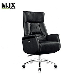 Luxury new design boss chairs office electric sleeping chair back and footrest reclining chair