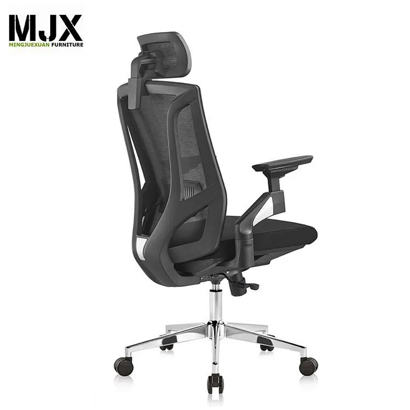 2019 excellent quality black high back ergonomic mesh office chair with 4D new design adjustable armrest