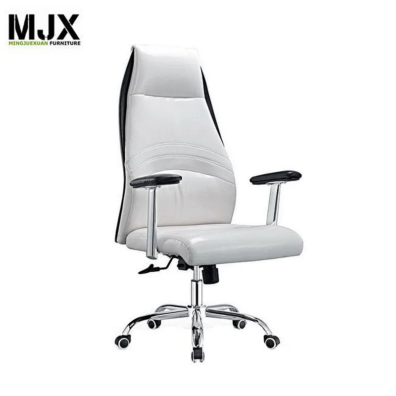 Executive chair durable promotional white high back office chair