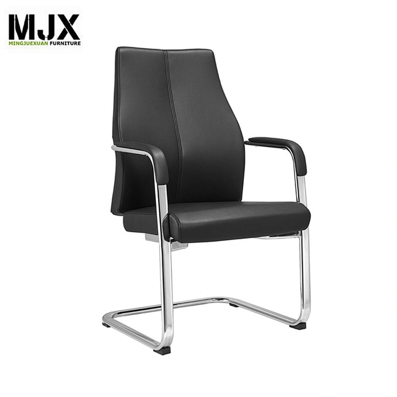 Metal frame durable chair furniture PU leather rest chair
