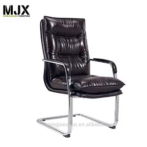 Good quality promotional conference office chairs with leather covered armrest