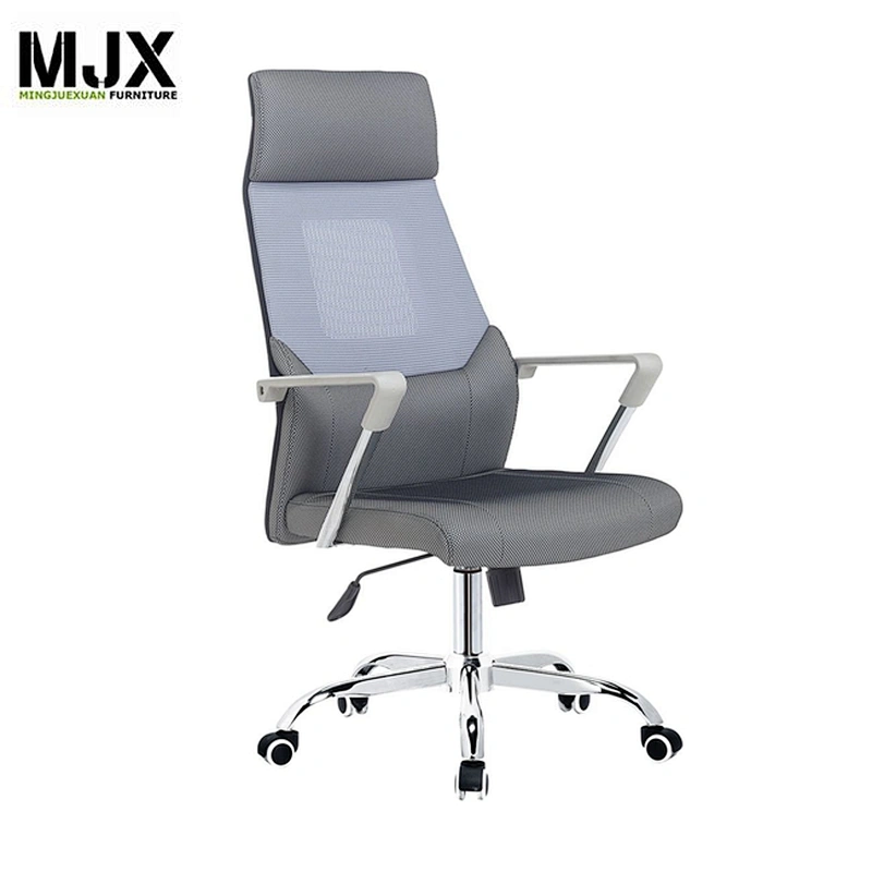 Ergonomic design orange PU leather chair executive desk swivel chair