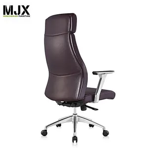 Simple design  hot-selling luxury black PU high back office chair with BIFMA passed CLASS 3 gaslift