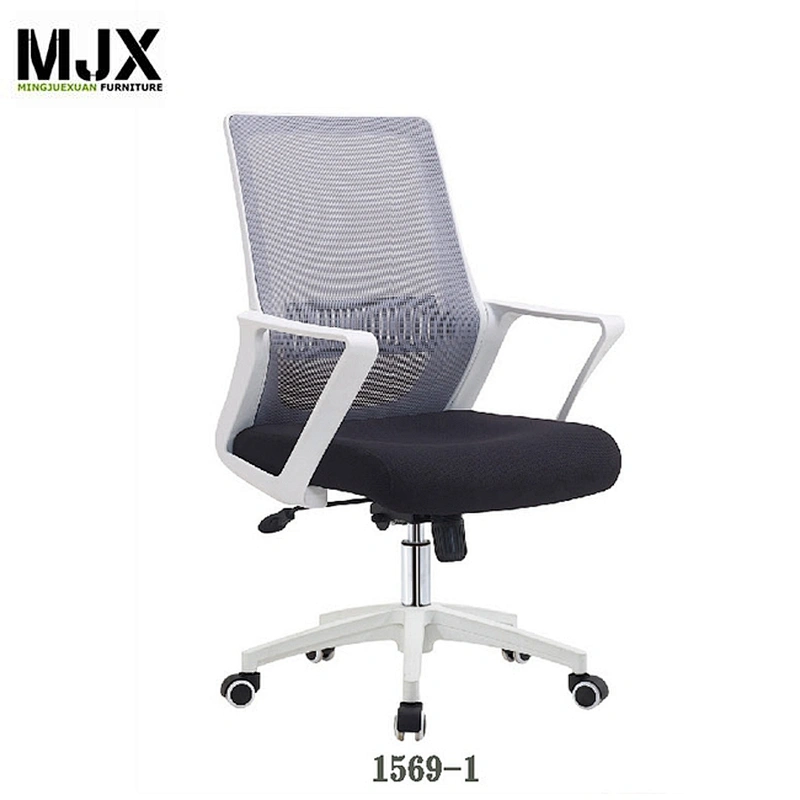 Good quality best sell MJX mesh chair PU nylon castors with PP armrest