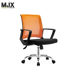 Competitive simple design mid back blue mesh office chair with butterfly mechanism