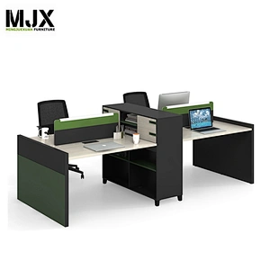 modern design office furniture staff desk 2 person workstation tables