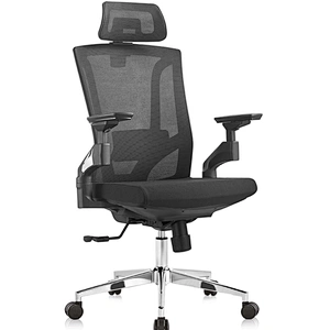 360 degree hot sale new black ergonomic modern rolling mesh swivel office chair