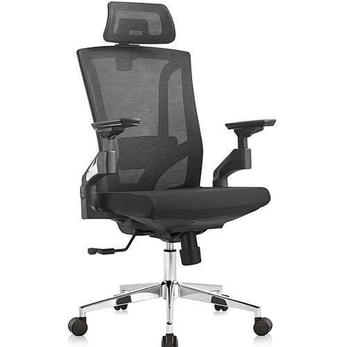 360 degree hot sale new black ergonomic modern rolling mesh swivel office chair