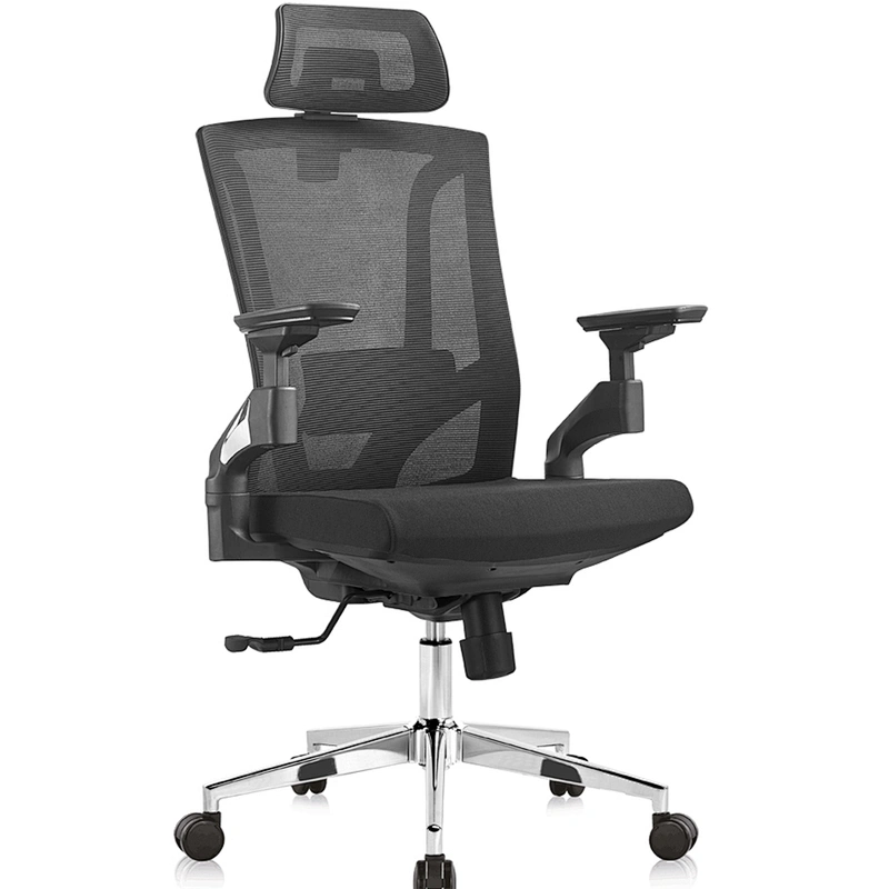 360 degree hot sale new black ergonomic modern rolling mesh swivel office chair