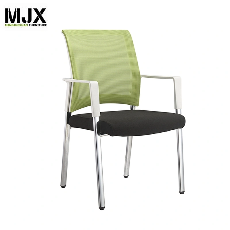 Factory wholesale no arm mid back mesh office chair with no wheels