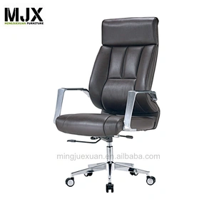 Classic high back  Leather office chair with PU armpad