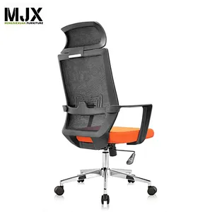 High end high back  ergonomic mesh chair with headrest
