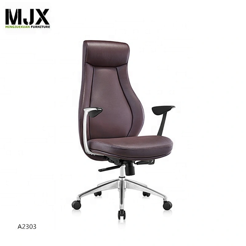 Mid back imitation leather office furniture executive chair