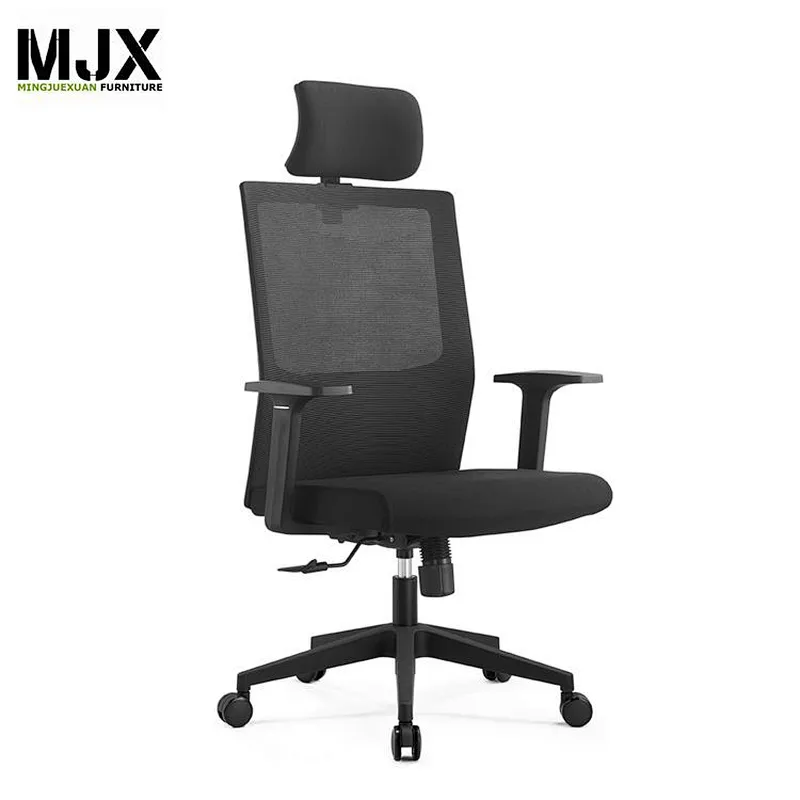 2019 New style  mid back  mesh office chair with 320mm nylon base