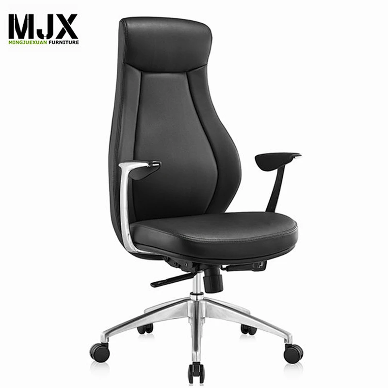 Heated new design luxury imitation leather office chair