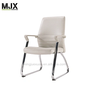 Hight style  comfortable wholesale mid-back executive chair with light grey armpad