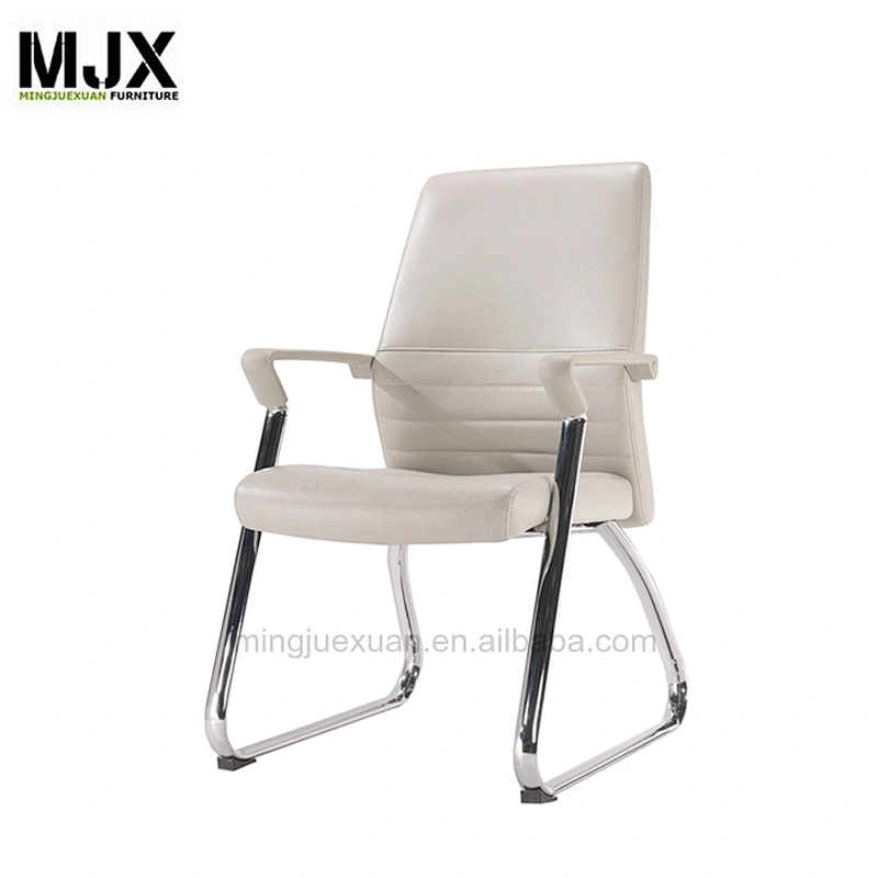 Hight style  comfortable wholesale mid-back executive chair with light grey armpad