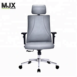 Chrome metal executive manager PU office chair