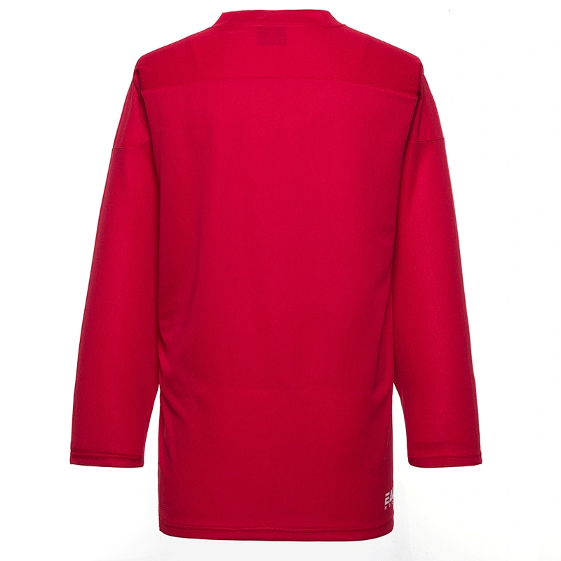 2019 hot sale red practice ice hockey jersey
