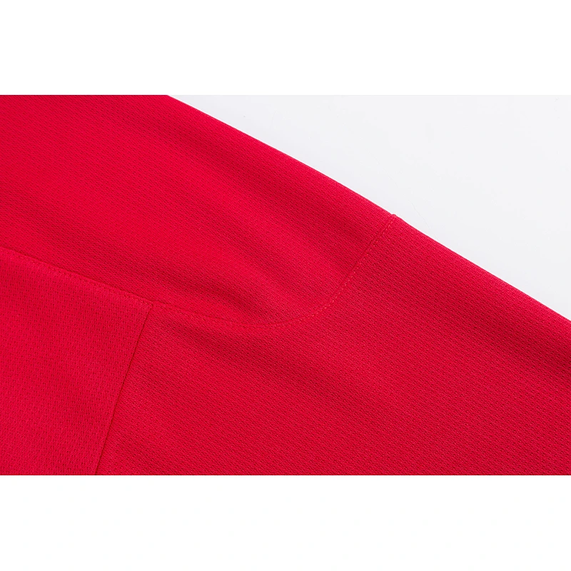 2019 hot sale red practice ice hockey jersey