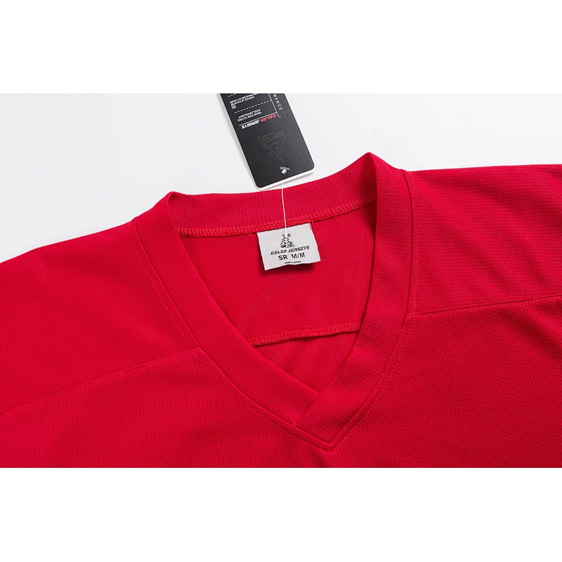 2019 hot sale red practice ice hockey jersey