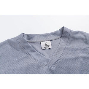 High quality cheap practice hockey jerseys In stock-Grey