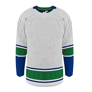 Vancouver Canucks Blank Hockey Jerseys Away E076