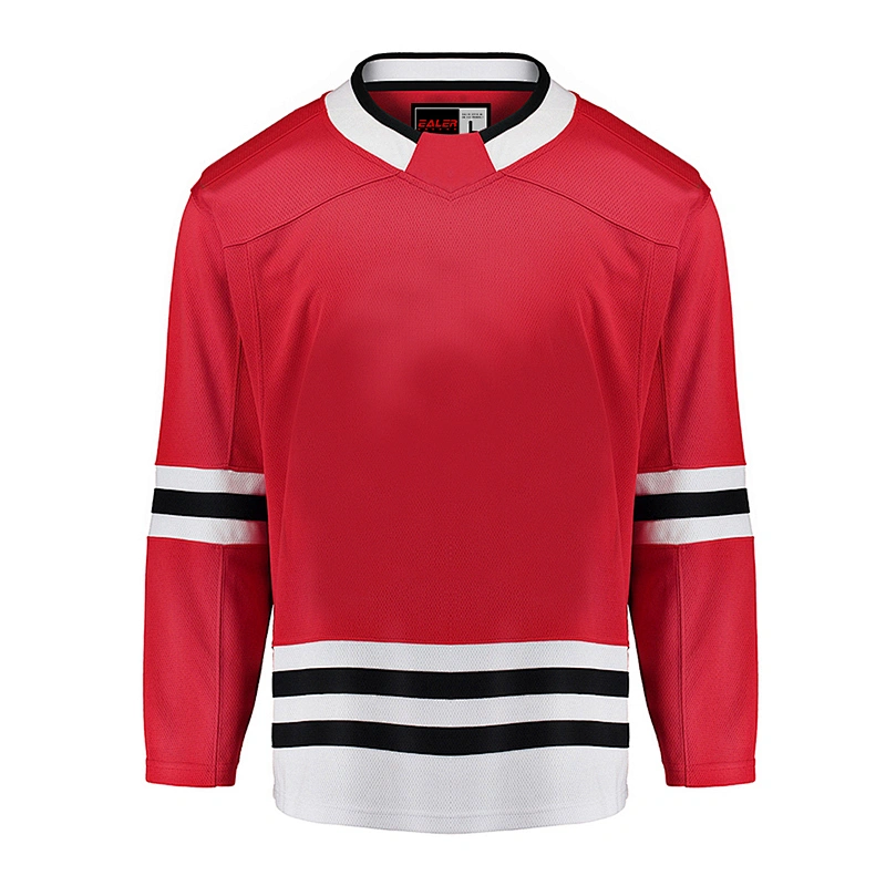 Chicago Blackhawks  Blank Hockey Jerseys Home E022B