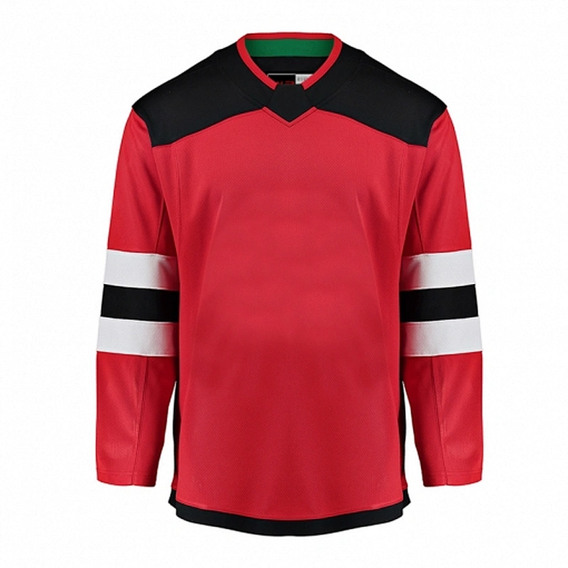 New Jersey Devils Blank Hockey Jerseys Home E071B
