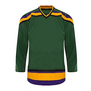 Mighty Ducks Blank Hockey Jerseys Home E085