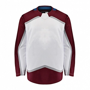 Colorado Avalanche Blank Hockey Jerseys Away E030