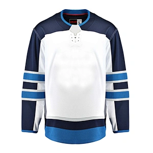 Winnipeg Jets Blank Hockey Jerseys Away E080