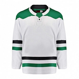 Dallas Stars Blank Hockey Jerseys Away E018B