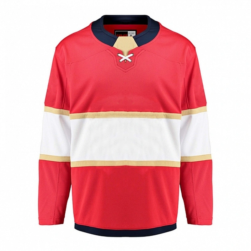 Florida Panthers Blank Hockey Jerseys Home E037
