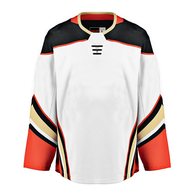 Anaheim Ducks Blank Hockey Jerseys Away E002
