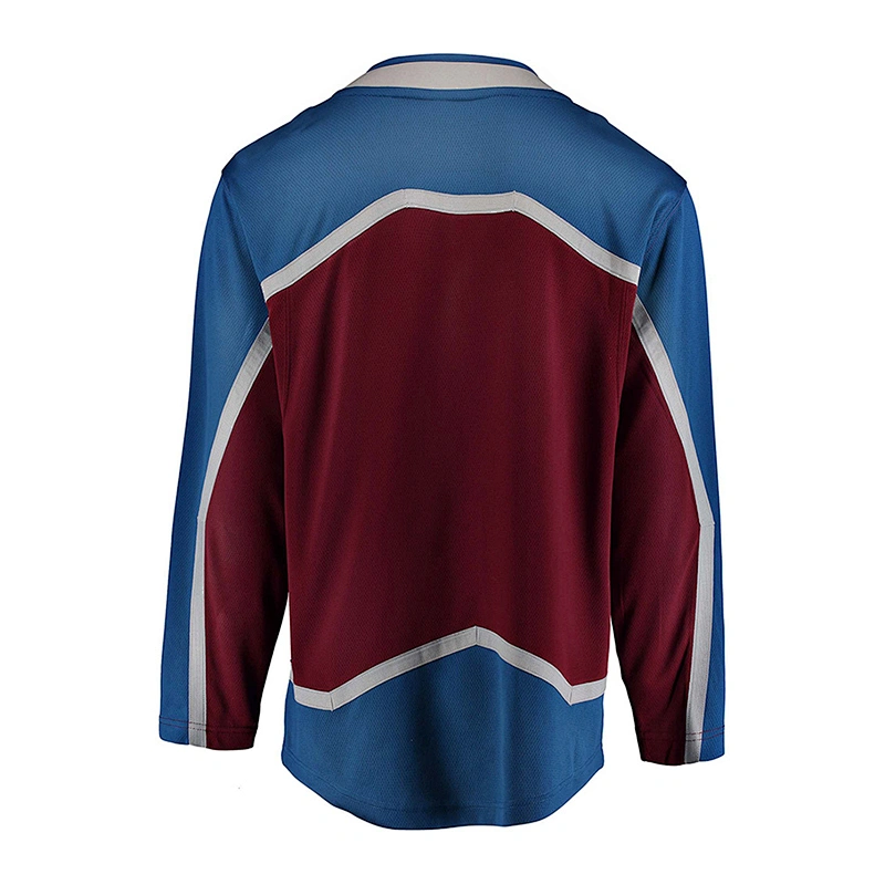 Colorado Avalanche Blank Hockey Jerseys Home E029