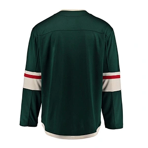 Minnesota Wild  Blank Hockey Jerseys Home E041