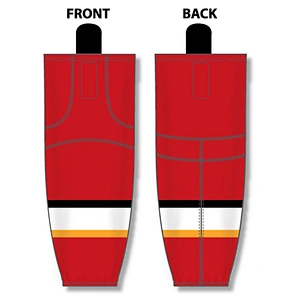 Calgary Flames Ice Hockey Socks Home XW072