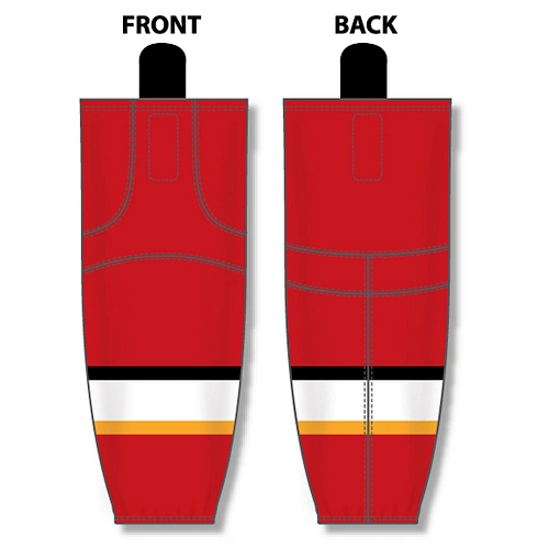 Calgary Flames Ice Hockey Socks Home XW072