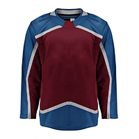 Colorado Avalanche Blank Hockey Jerseys Home E029