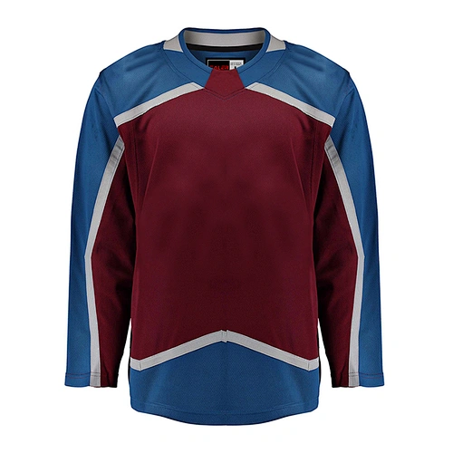 Colorado Avalanche Blank Hockey Jerseys Home E029