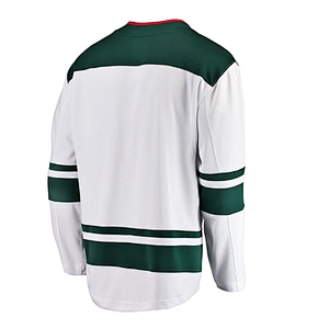 Minnesota Wild  Blank Hockey Jerseys Away E042