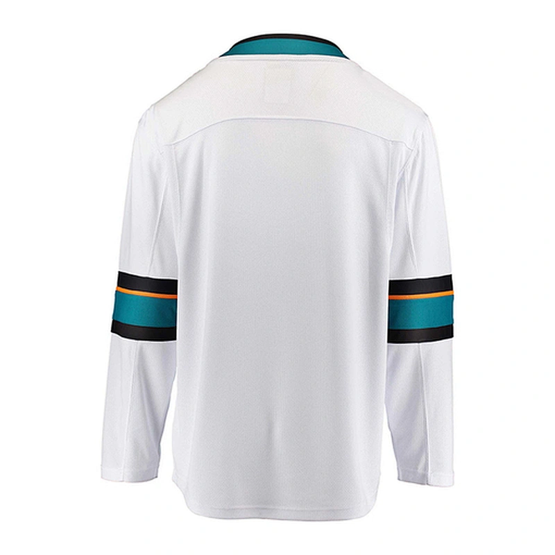 San Jose Sharks Blank Hockey Jerseys Away E055