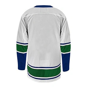 Vancouver Canucks Blank Hockey Jerseys Away E076