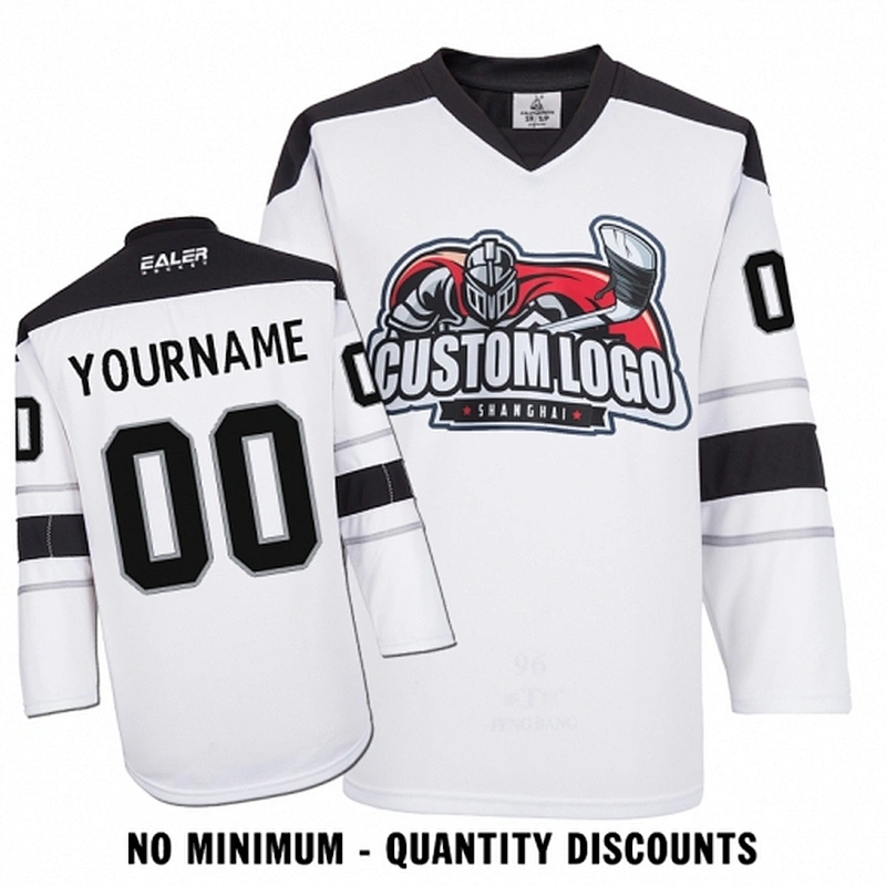 Custom Your Hockey Jerseys (Any Logo Any Number Any Name) Los Angeles Kings White ECL02